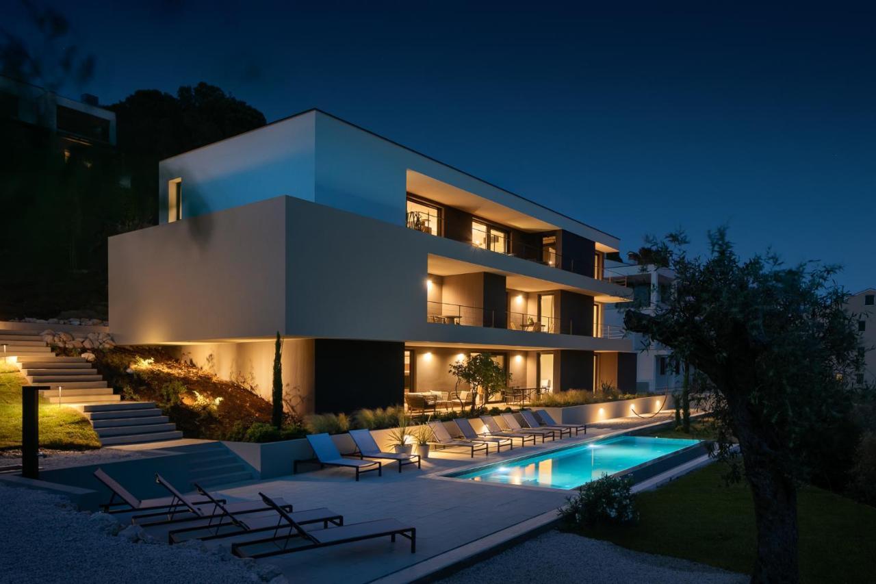 Oltremare Apartments With Pool Rabac Eksteriør billede
